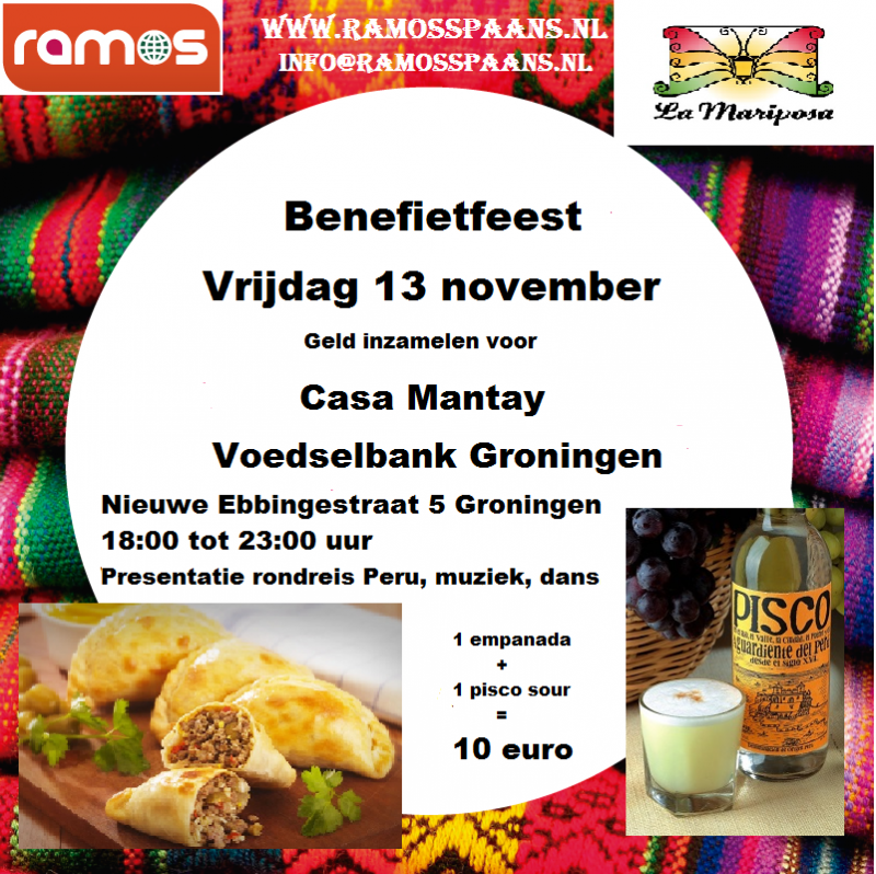 Benefietfeest Ramos Spaans 13 nov., 2015